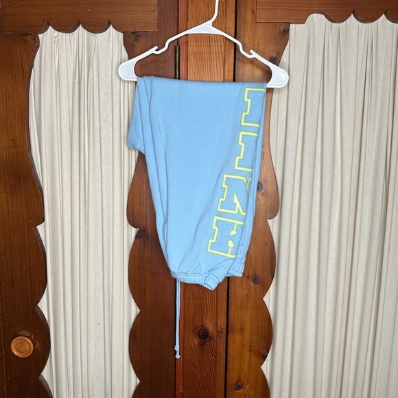 PINK Victoria's Secret Blue Dancer Joggers - Picture 2 of 2